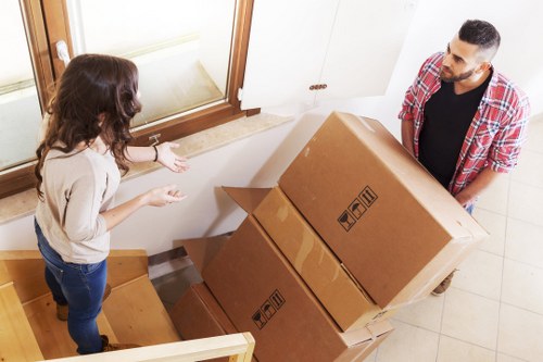 Careful removal planning for flats and narrow access in Roehampton